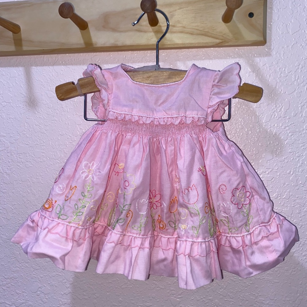 Vintage George Pink Baby Outfit